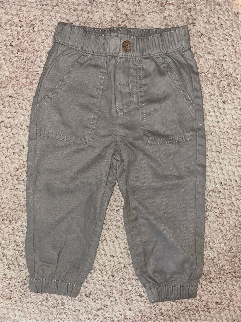 Baby boy gray pants